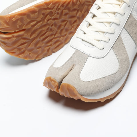 tabito28 / Tabi Trainer Leather / White