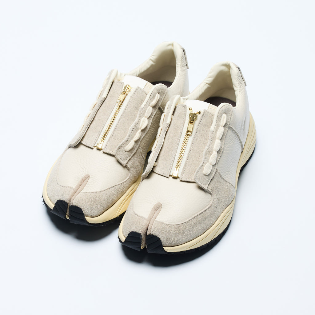 たつ tabito51 / Zip Tactical Trainer Leather / White