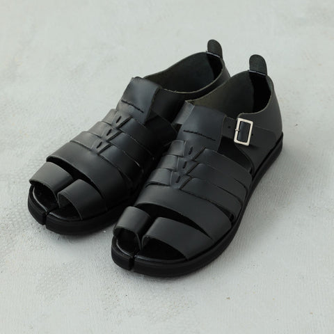 tabito10 / Tabi Sandals / Black