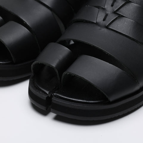 tabito10 / Tabi Sandals / Black