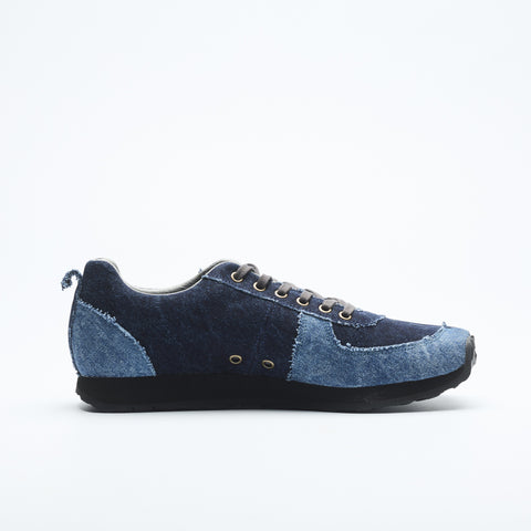 tabito47 / Canvas Denim Trainer / Dark-Indigo